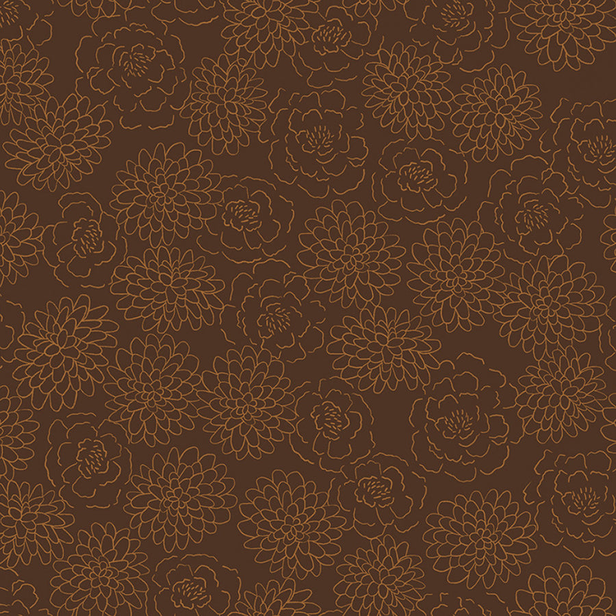 Harvest Gathering Floral Imprint Bark