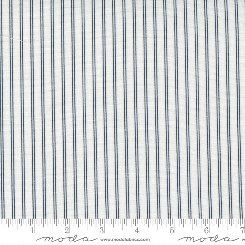 Nantucket Summer Stripes Cream Navy