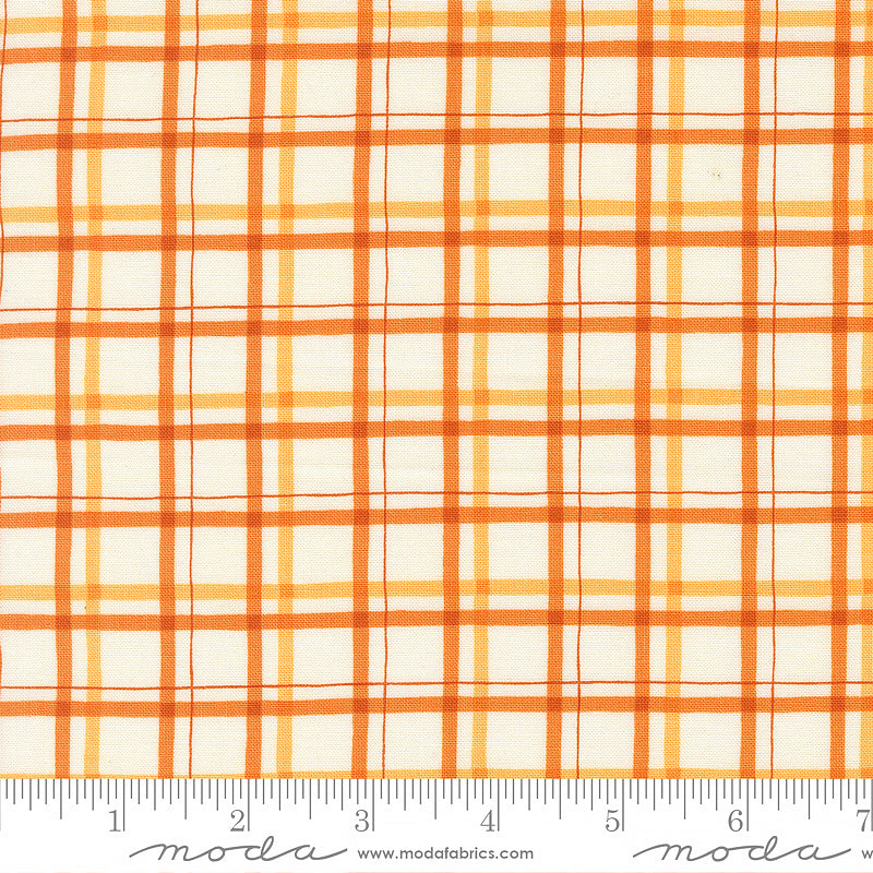 I Love Fall Most Of All Checks & Plaids Light Pumpkin