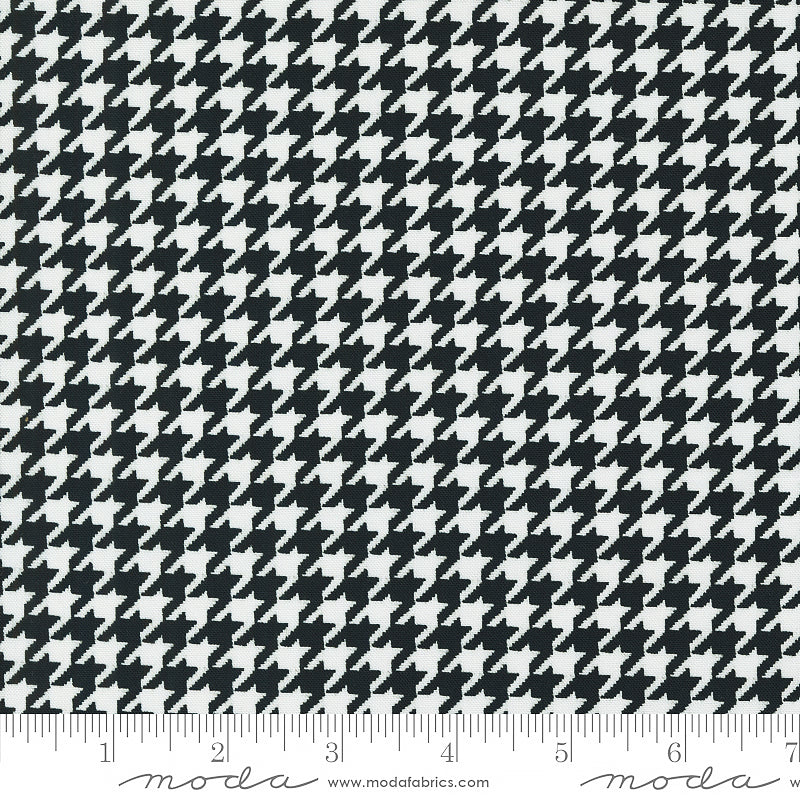 Sable & Swan Houndstooth Ebony Porcelain