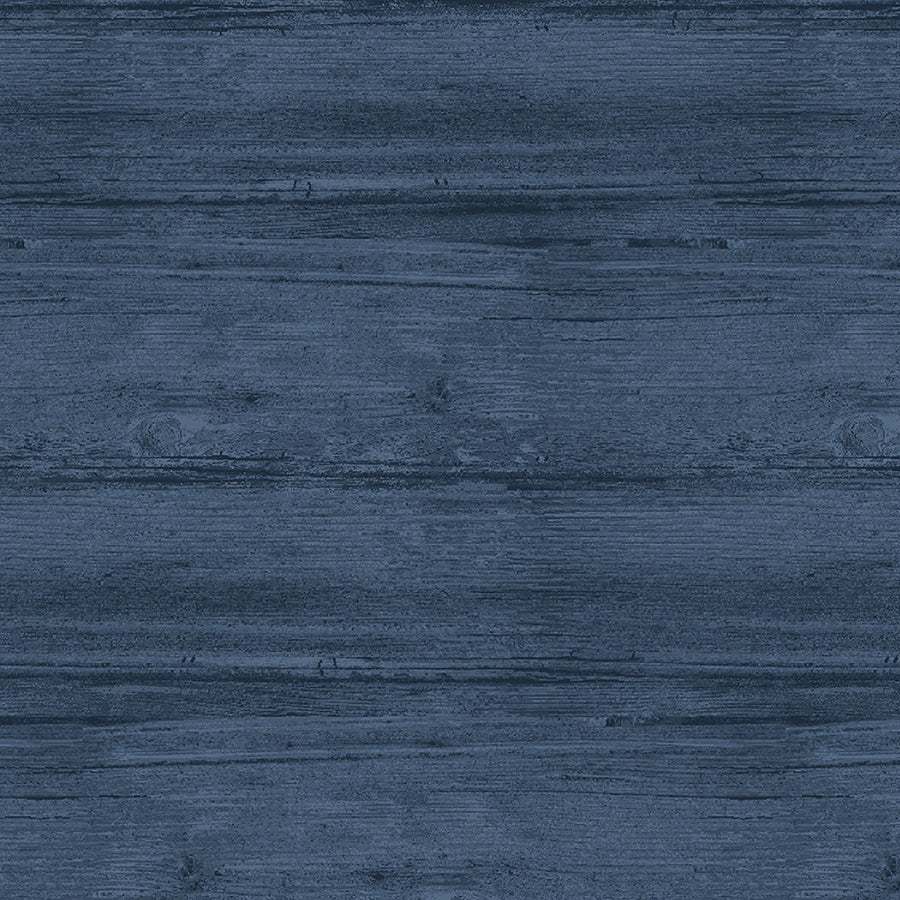 108" Wide Quilt Backing Washed Wood Harbor Blue