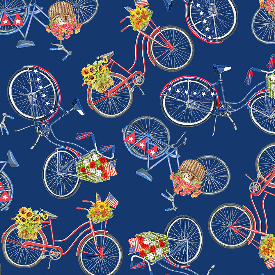 Liberty Barn Bicycle Toss Navy