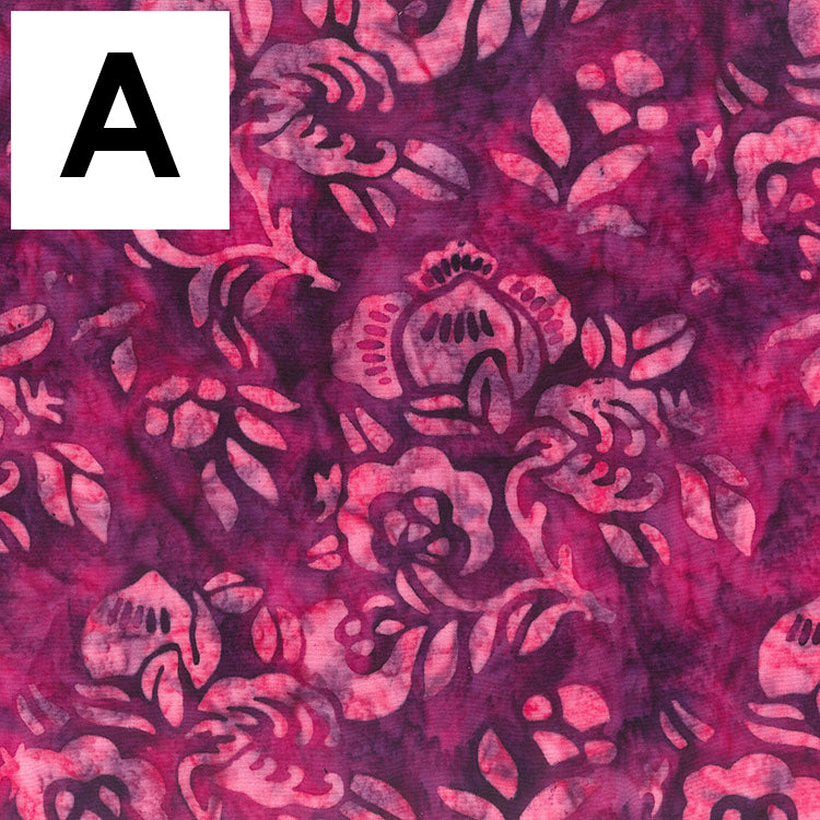 Love To Wear Batik Rayon Bouquet Infinity Scarf Kit