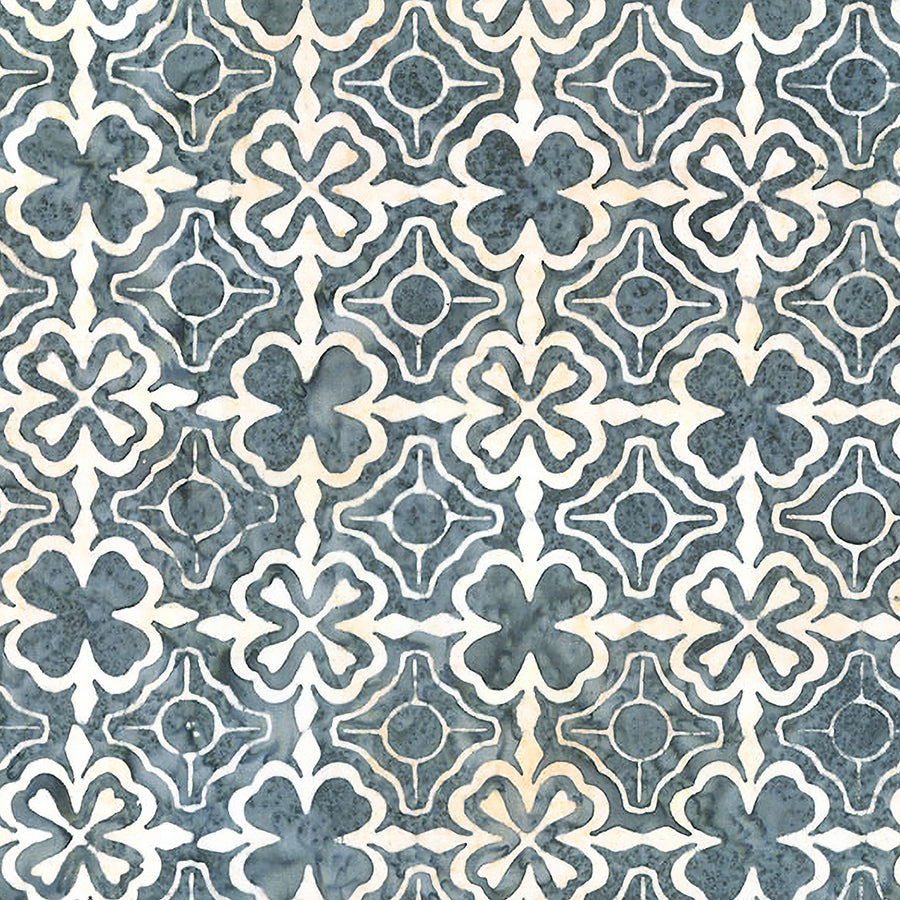 Fragrant Batiks Tilework Gray