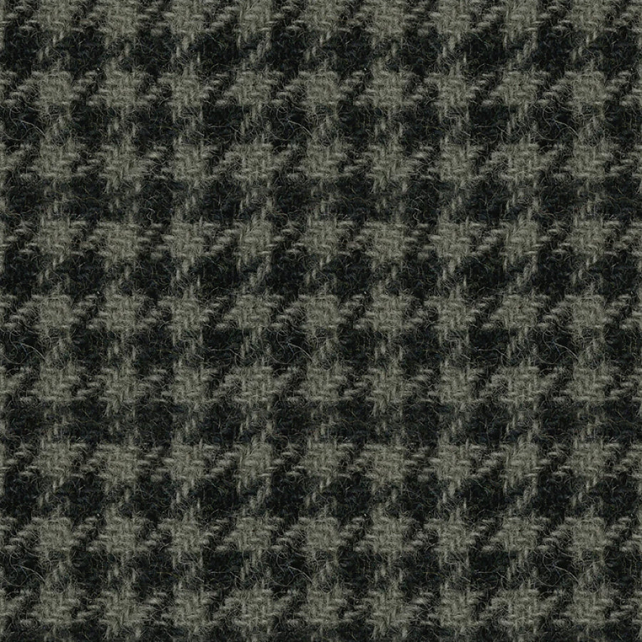 Snowy Days & Frosty Nights Houndstooth Green/Black