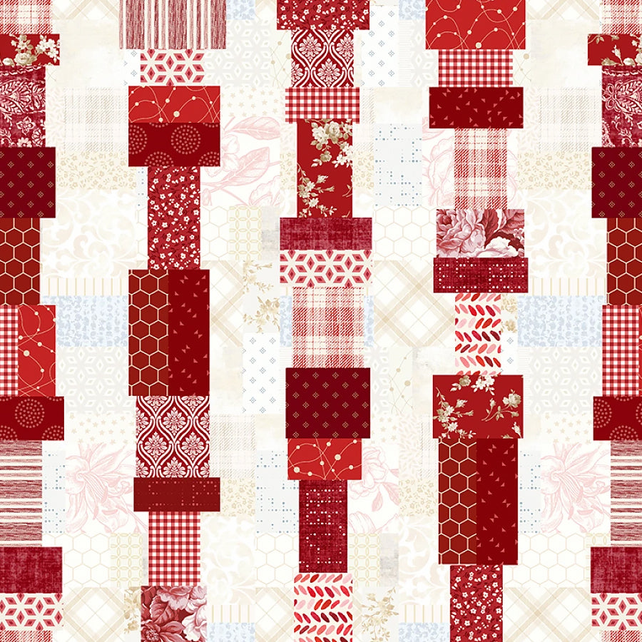 Pieces of America Stripe Ruby