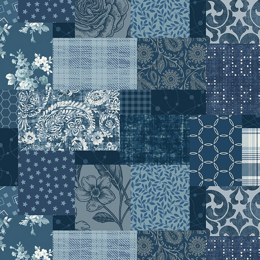 Pieces of America Patchwork Blue