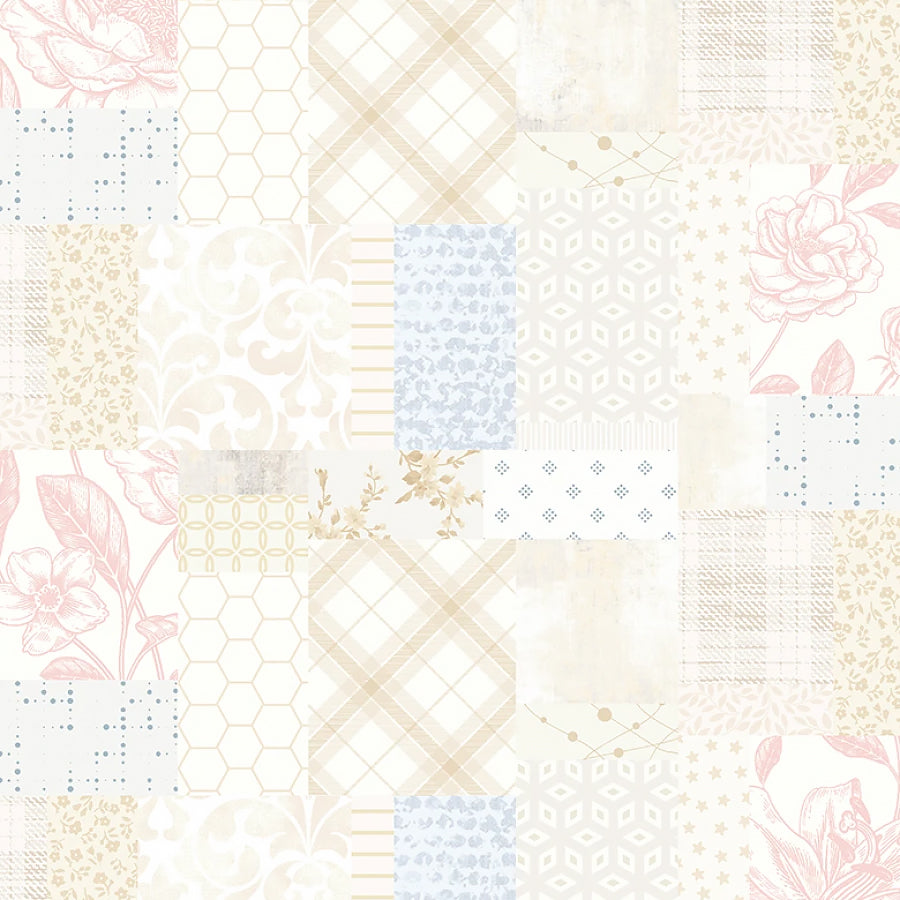 Pieces of America Patchwork Cream