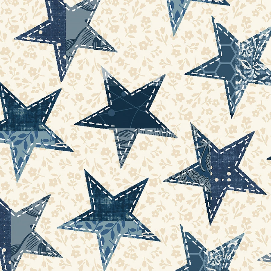 Pieces of America Big Stars Cream