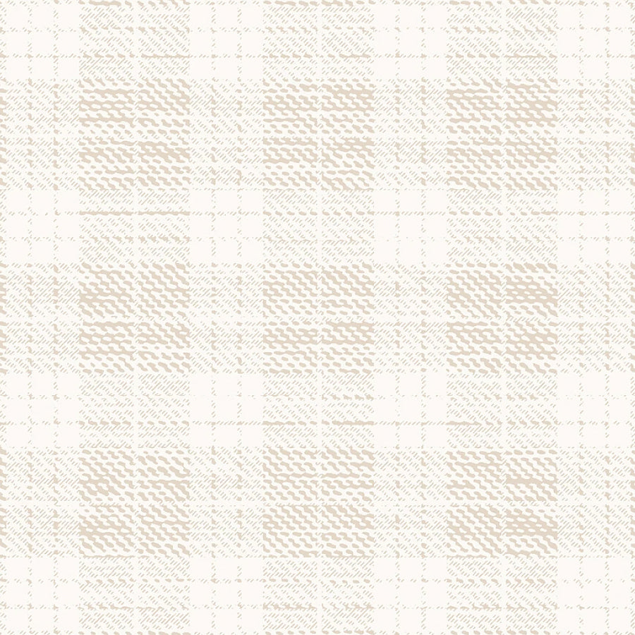 Pieces of America Plaid Cream