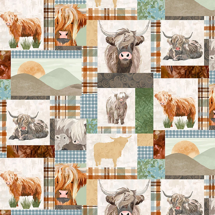 Highlander Patchwork Multi