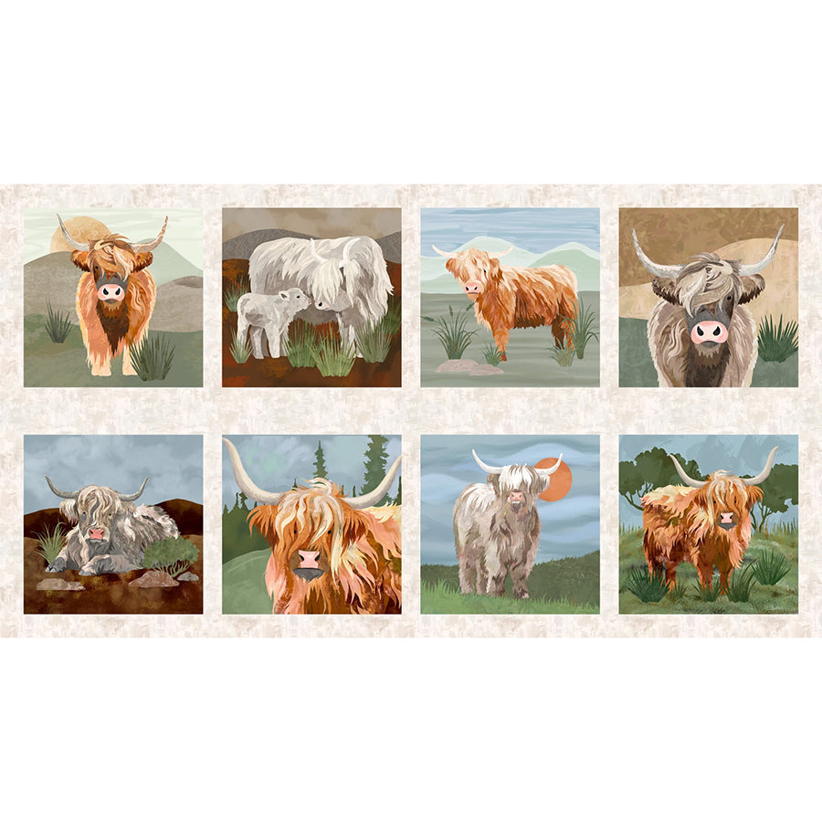 Highlander 24" Blocks Panel Multi