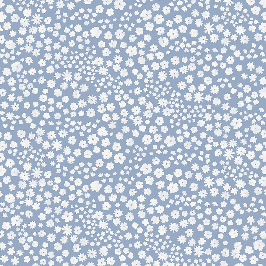 Farmhouse Fixer Upper Wildflower Scatter Chambray