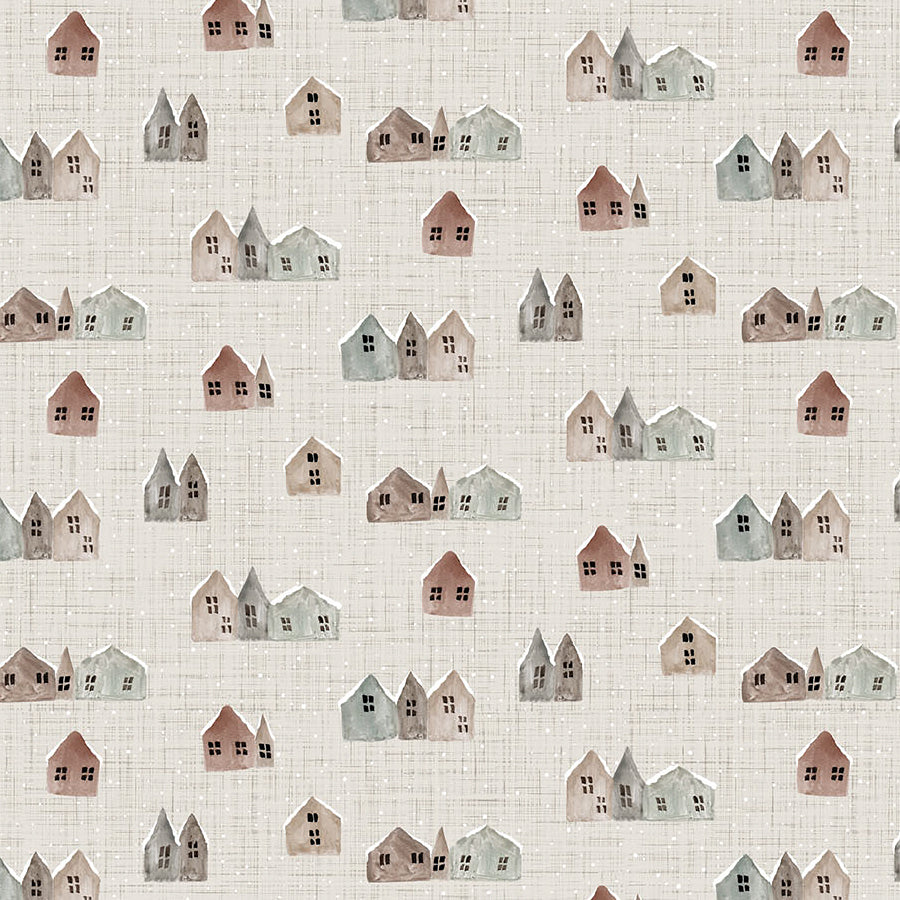 Winter Dreams Houses Taupe