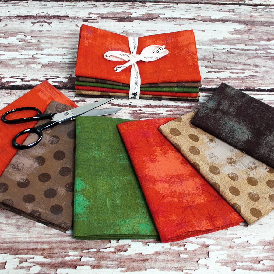 Absolute Autumn Fat Quarter Bundle from Fort Worth Fabric Studio