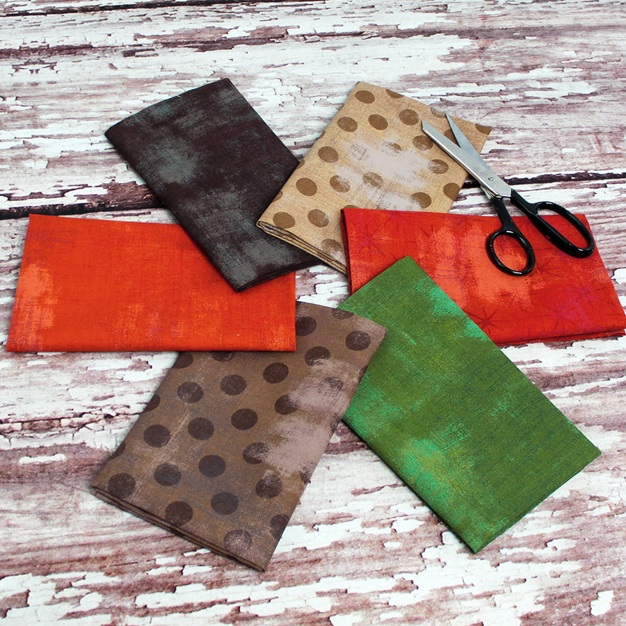 Absolute Autumn Fat Quarter Bundle from Fort Worth Fabric Studio