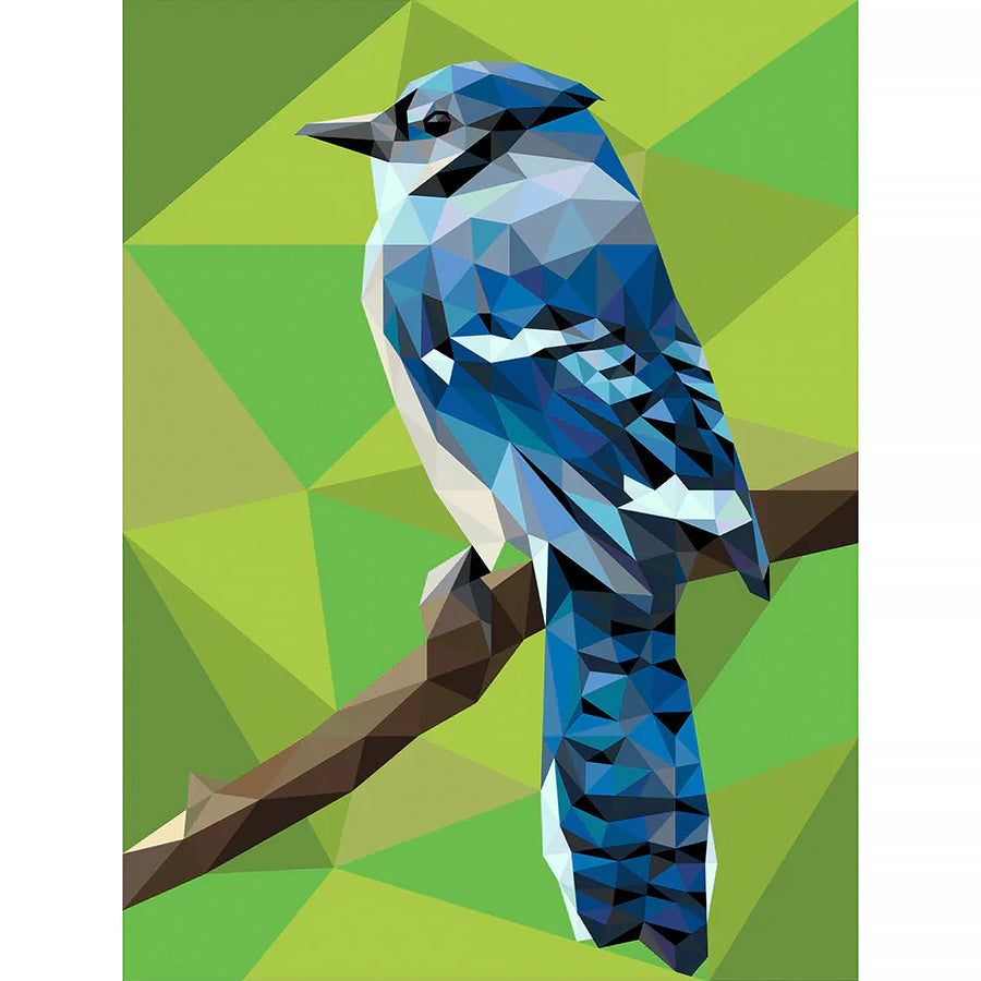 BJ the Blue Jay Foundation Paper Pieced Quilt Pattern by Legit Kits Design