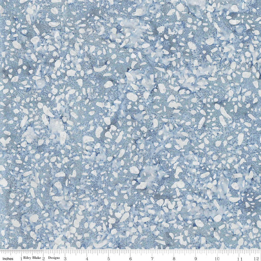 Expressions Batiks Elementals Terrazzo Silver