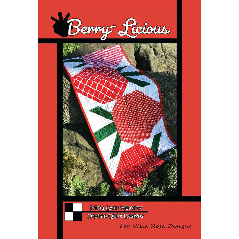Berry-licious Table Runner Pattern PDF Download