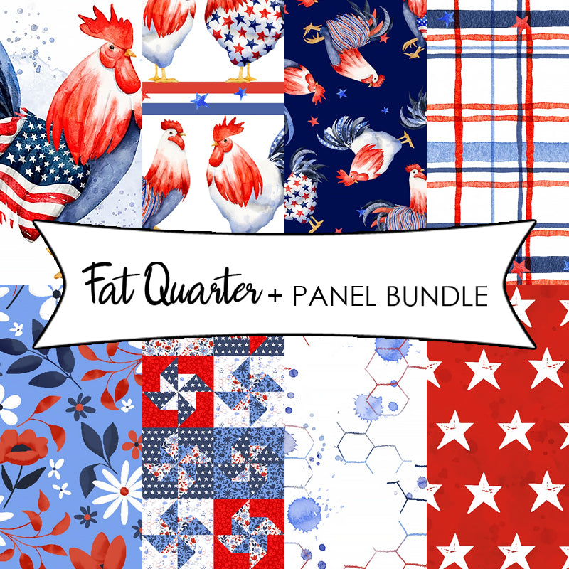 Boom Chicka Boom Fat Quarter + Panel Bundle