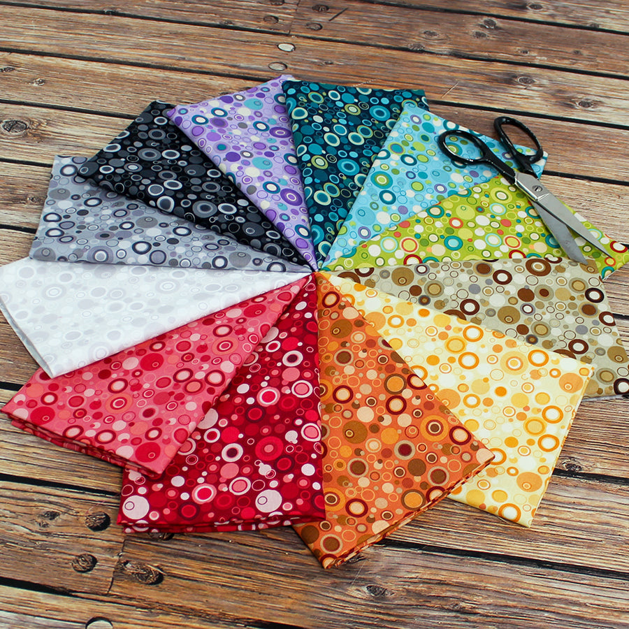 Bubble Dot Basics Fat Quarter Bundle