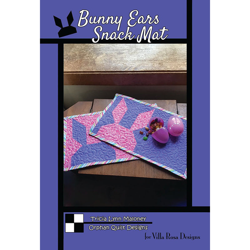 Bunny Ears Snack Mat Pattern PDF Download
