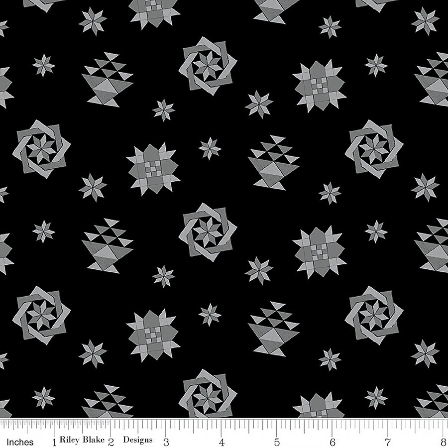 Spring Barn Quilts Quilt Blocks Black