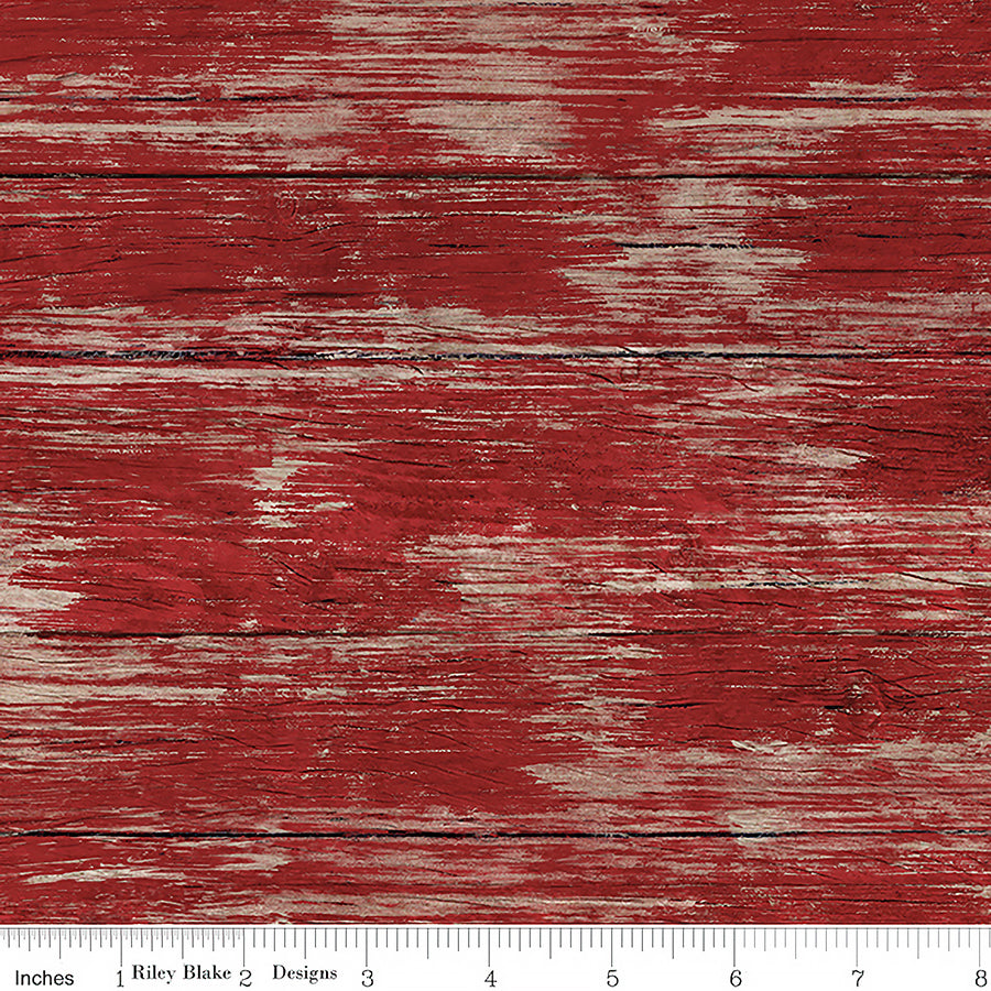 Spring Barn Quilts Barnwood Red