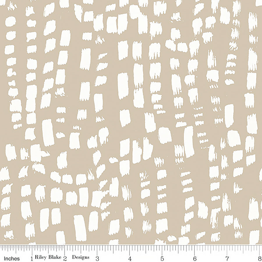 Blue Escape Coastal Texture Taupe
