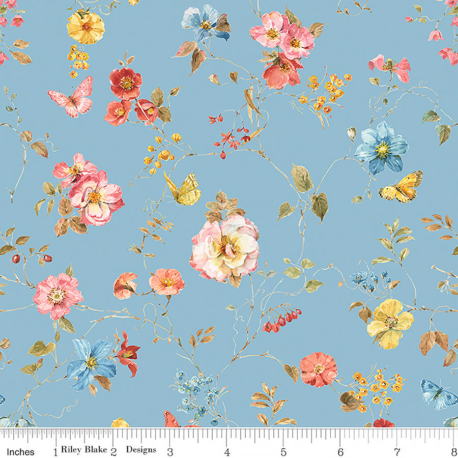 Countryside Floral Blue