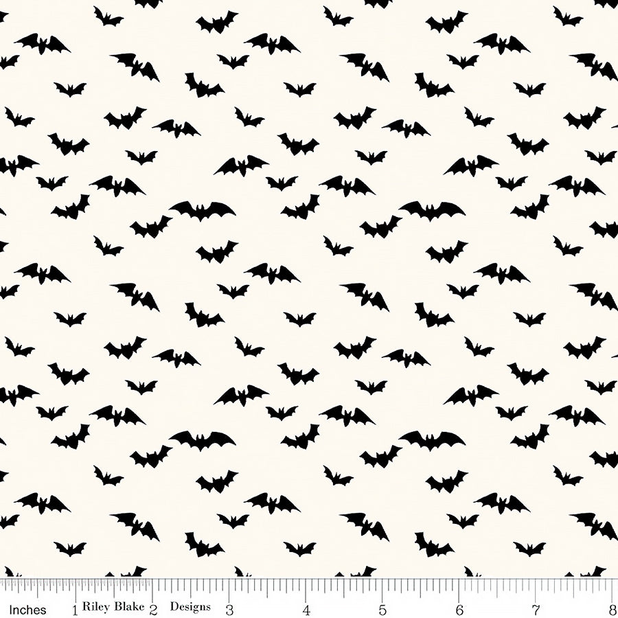 Sophisticated Halloween Bats Cream