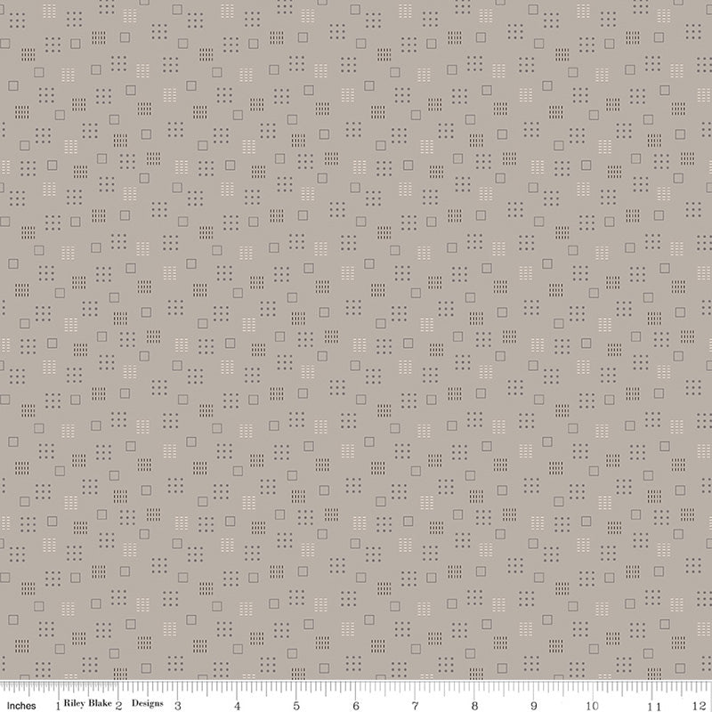 Autumn Squares Pewter
