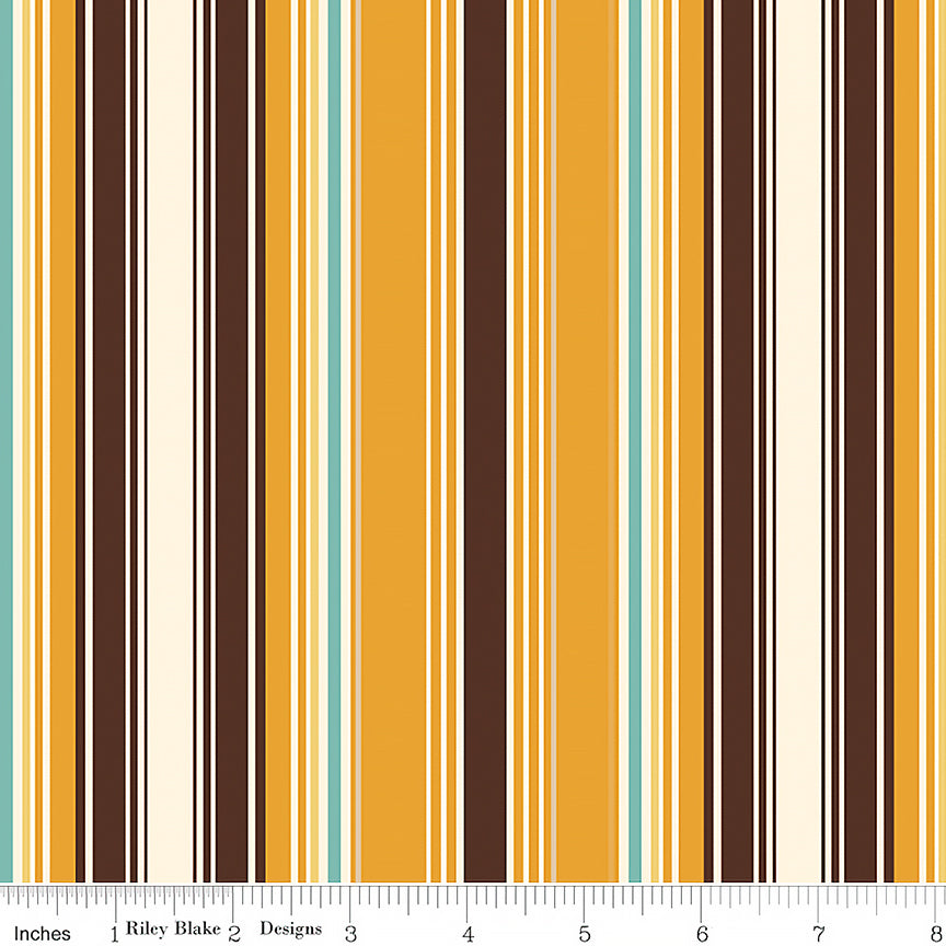 Cowboys Stripes Ochre