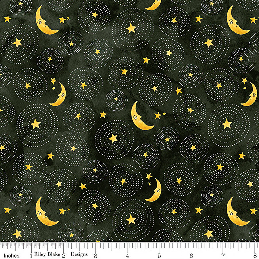 Ghoul Friends Stars & Moon Black