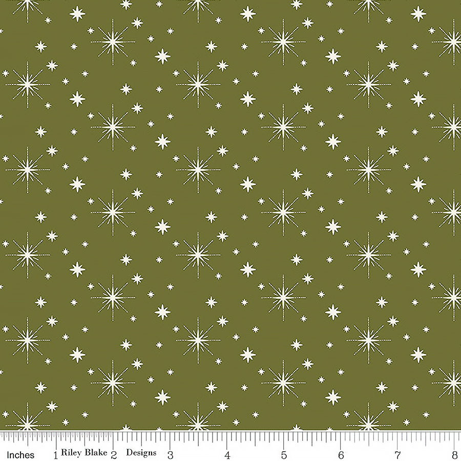 Glisten Stars Green