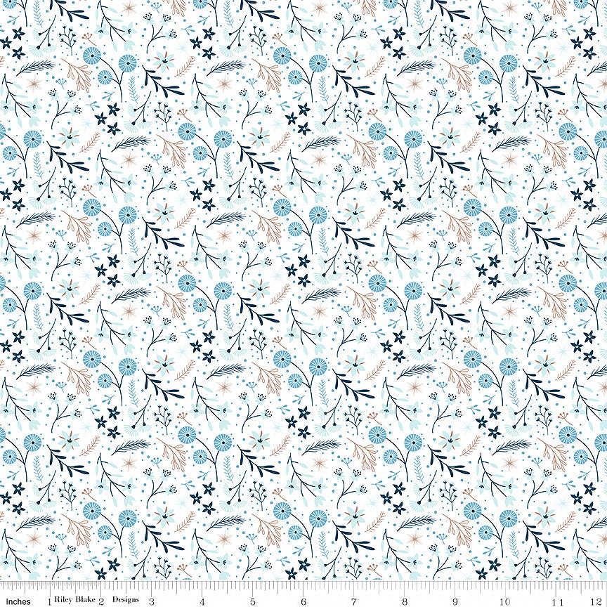 Winter Magic Floral White
