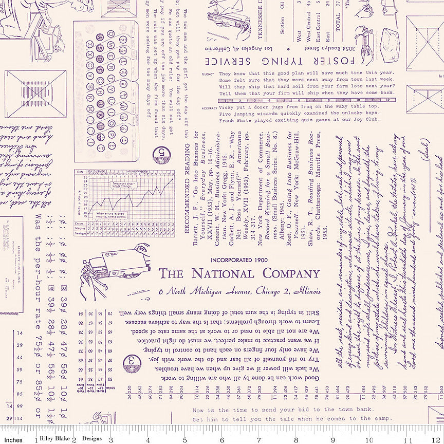 TYPE/ography Background Plum