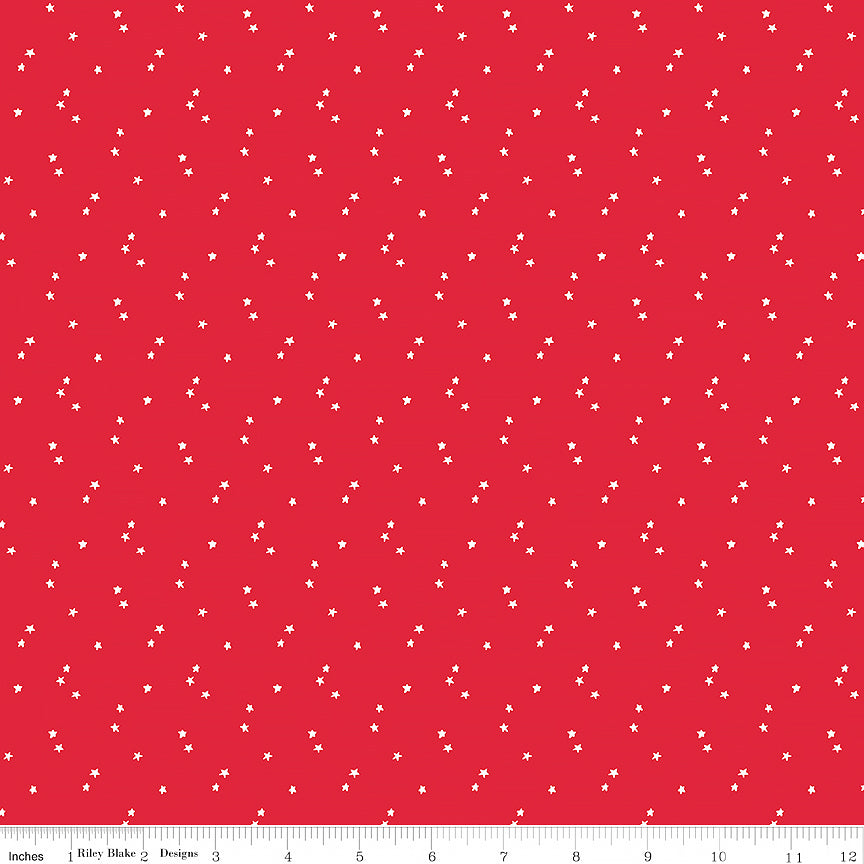 Seasonal Basics Stars Red