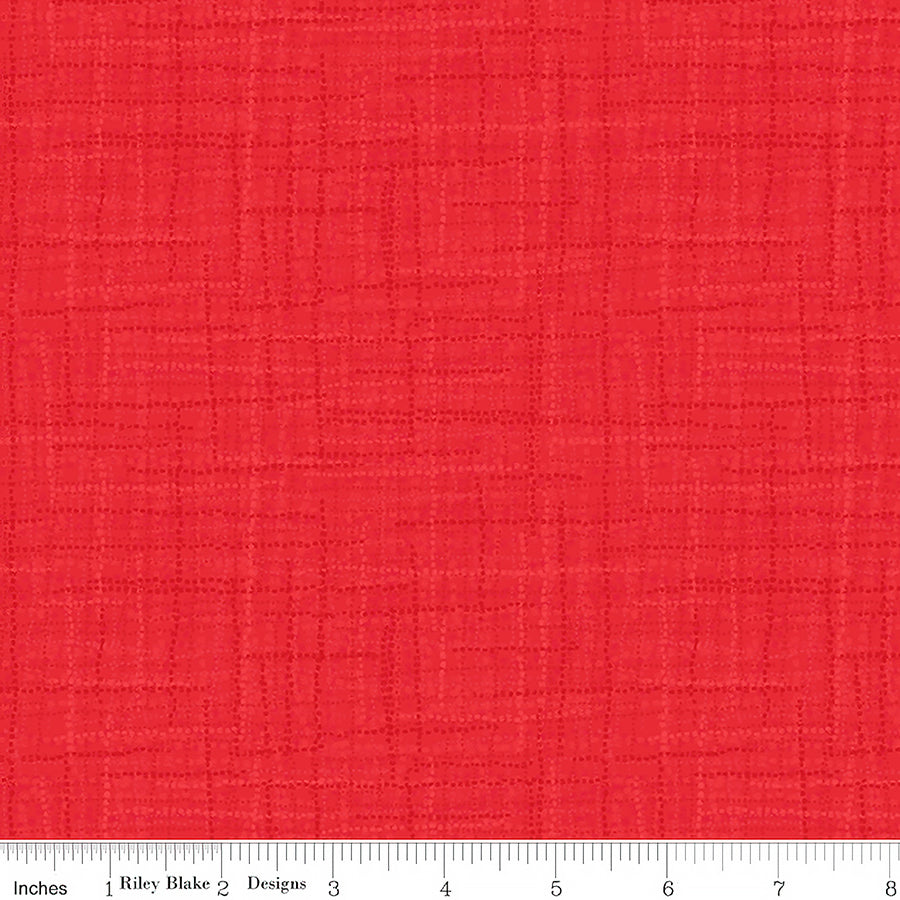 Grasscloth Cottons Red