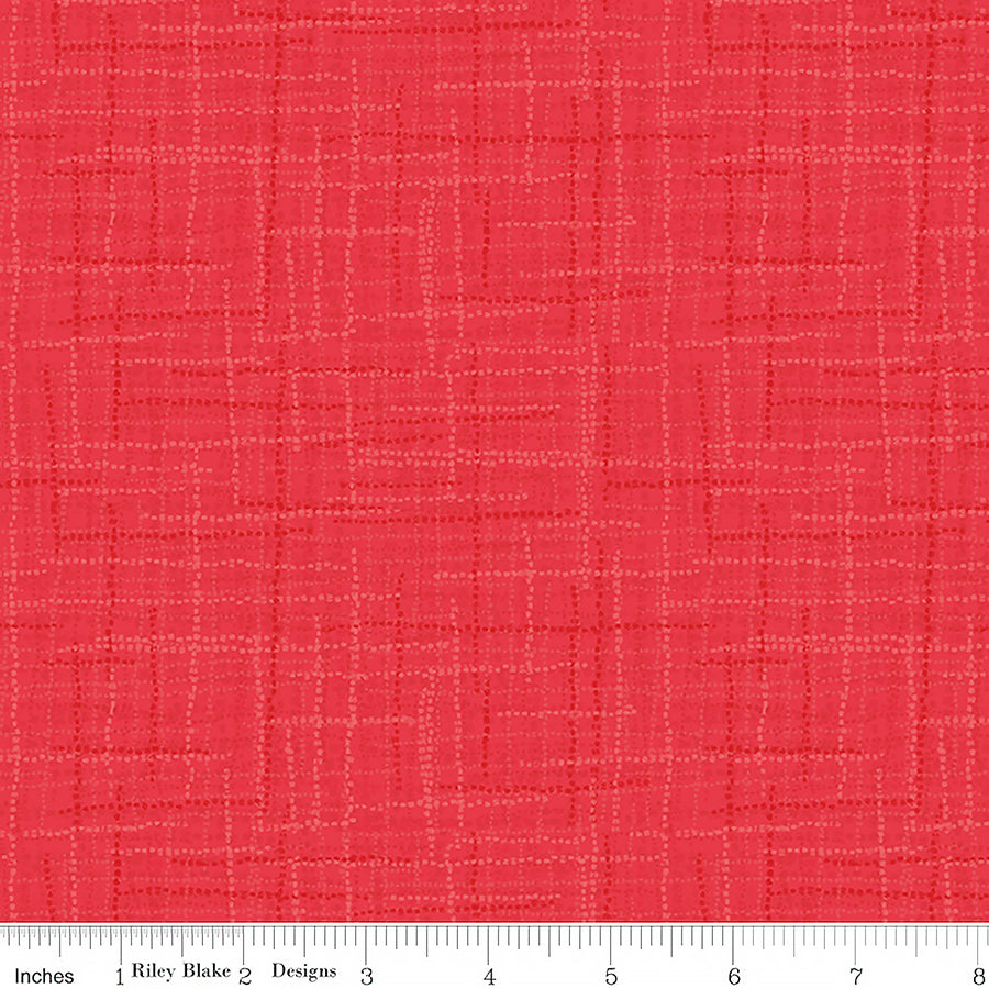Grasscloth Cottons Rouge