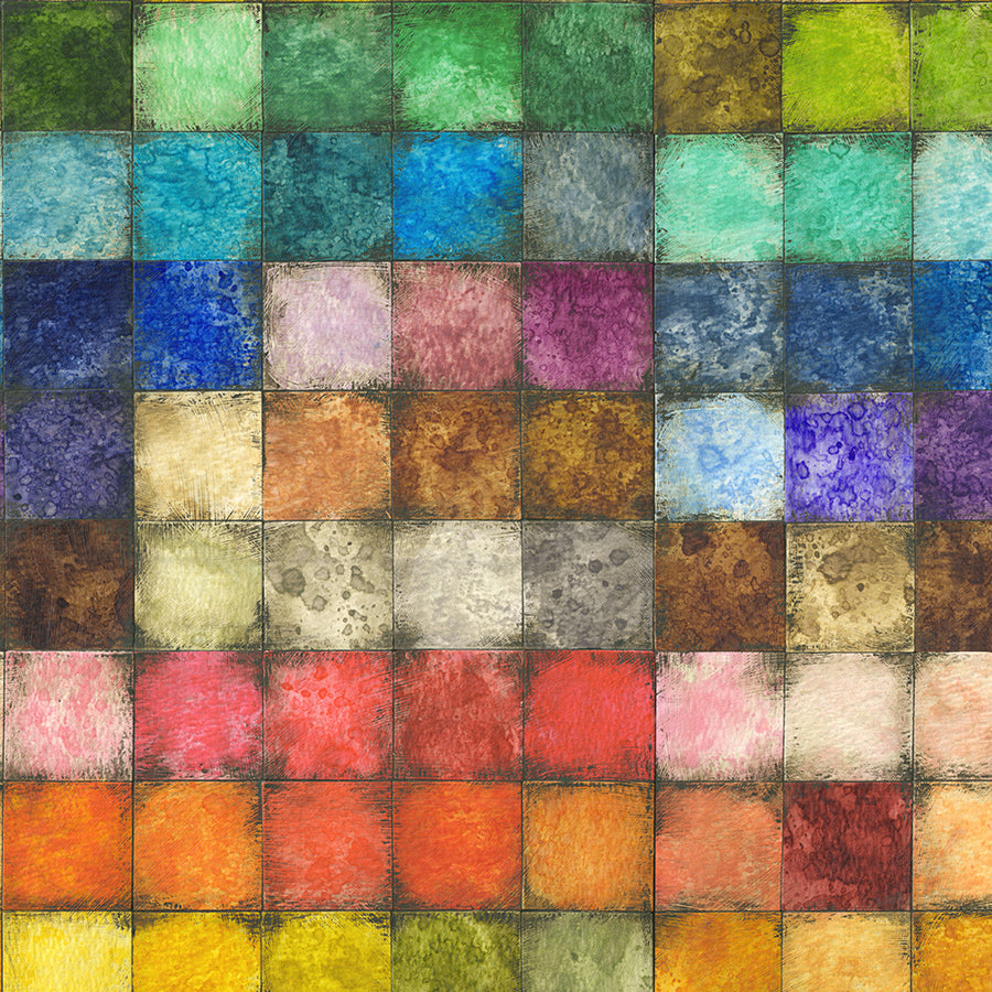 Colorblock Canvas Multi