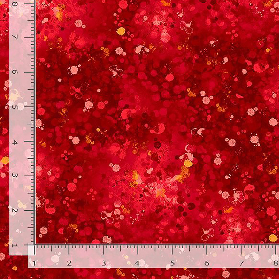 108" Wide Quilt Backing Bravo Basic Red