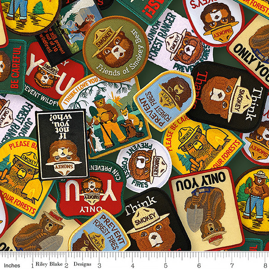 Friends of Smokey Bear Patches Multi