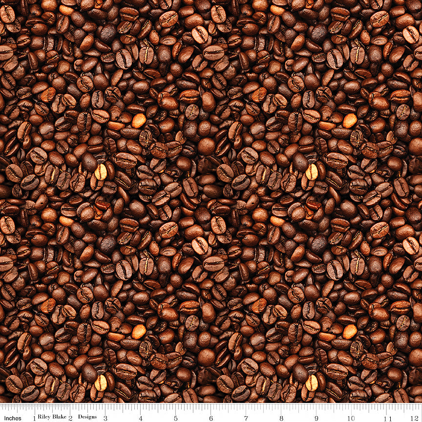 Coffee Time Coffee Beans Brown