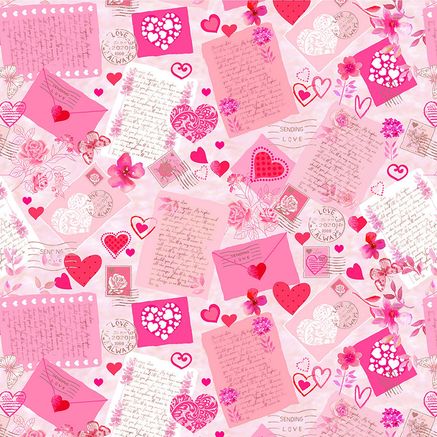 Gnome One Like You St. Valentine Love Letter Pink