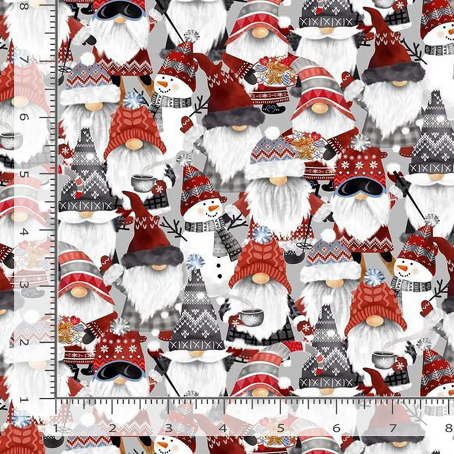 Nordic Gnomes Packed Gnomes & Snowman Multi