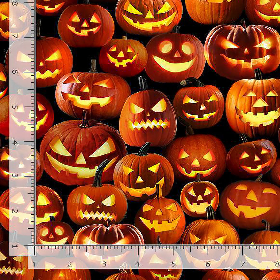 All Hallow's Eve Packed Jack o' Lanterns Pumpkin