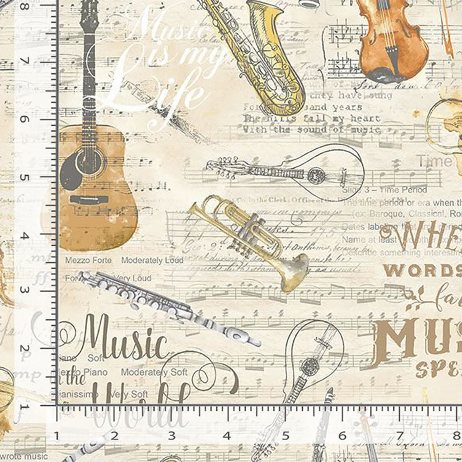 Sonata Instruments Sheet Music Antique
