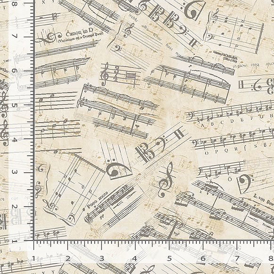 Sonata Musical Scales Antique