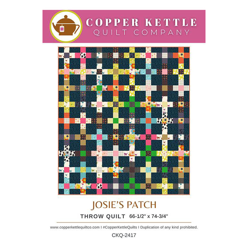 Josie's Patch Quilt Pattern by Copper Kettle Quilts